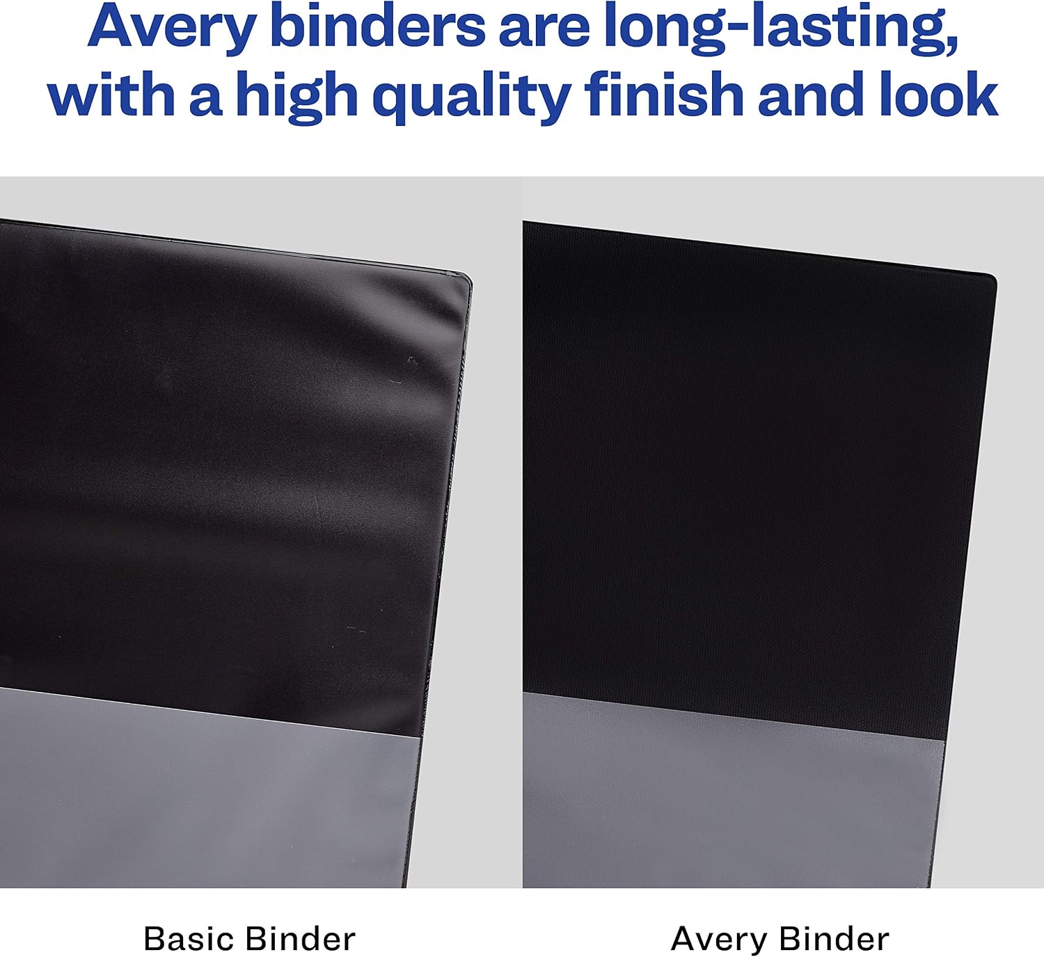 Avery Heavy-Duty 3 Ring Binder, 4 Inch One Touch EZD Rings, 4.5 Inch Spine, 1 Red Binder (79584) (Pack of 5)