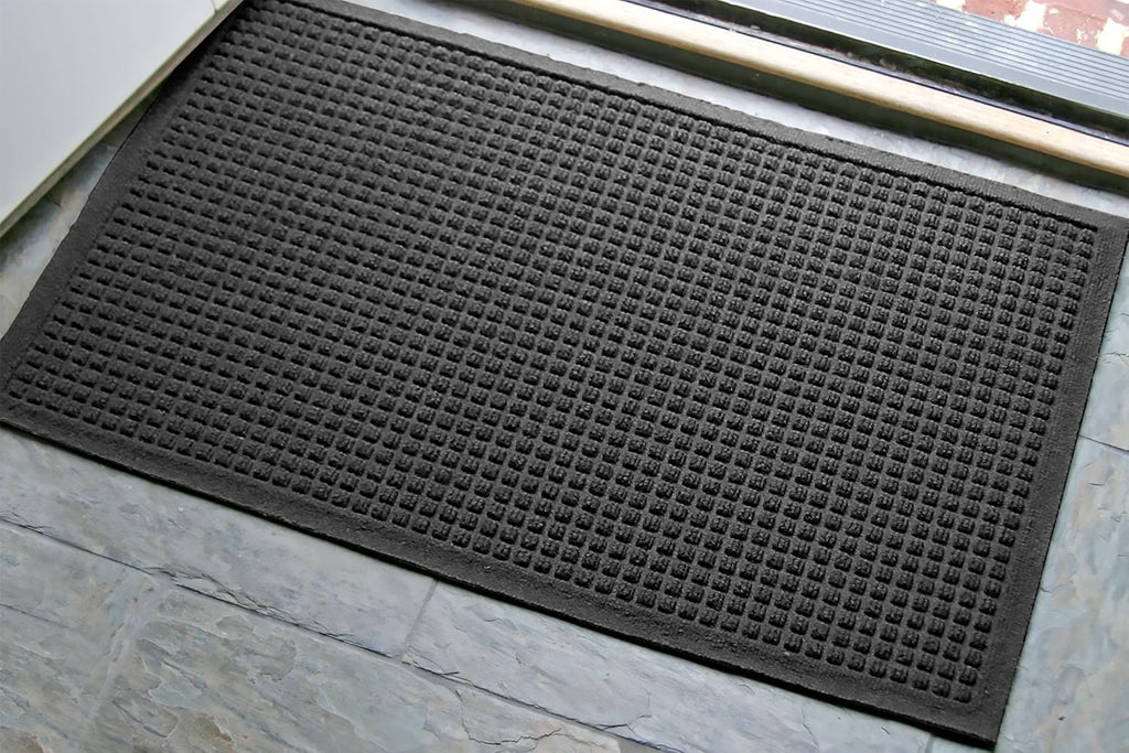 M+A Matting - 280540023 WaterHog Fashion Commercial-Grade Entrance Mat, Indoor/Outdoor Charcoal Floor Mat 3' Length x 2' Width, Charcoal by
