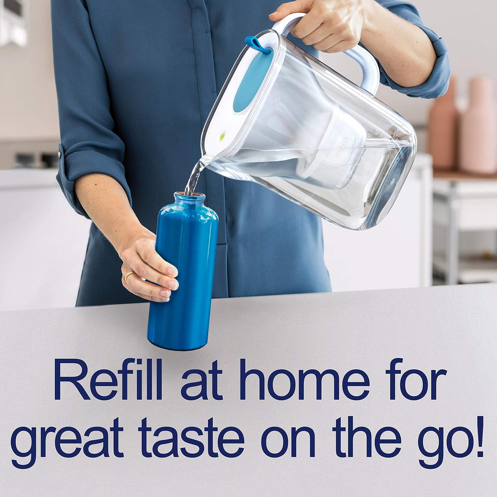 BRITA 1042931 Maxtra Replacement Water Filter Cartridges, Compatible With All Brita Jugs, Reduce Chlorine, Limescale And Impurities For Great Taste, 15 Pack