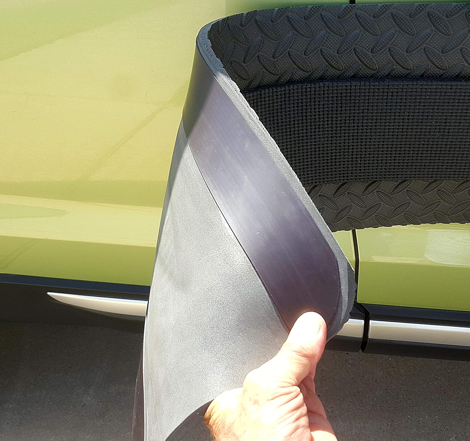 Magnetic Car Door Protector, Car Magnet Bumper, Door Dent Protector Magnetic Panel for Cars, Set of 2 Standard Panels