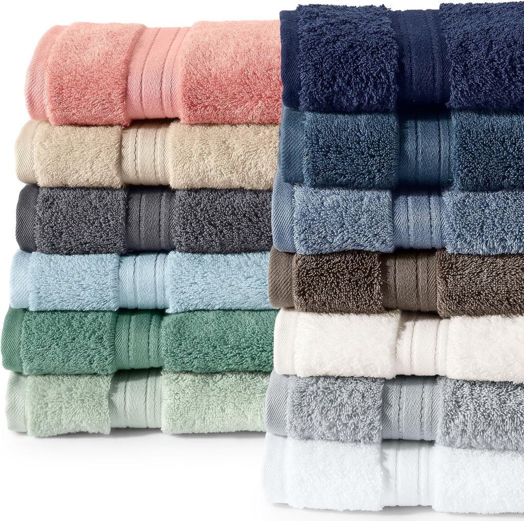 Lands' End Supima Towel Bering Sea Blue Towel Set, 6 Piece