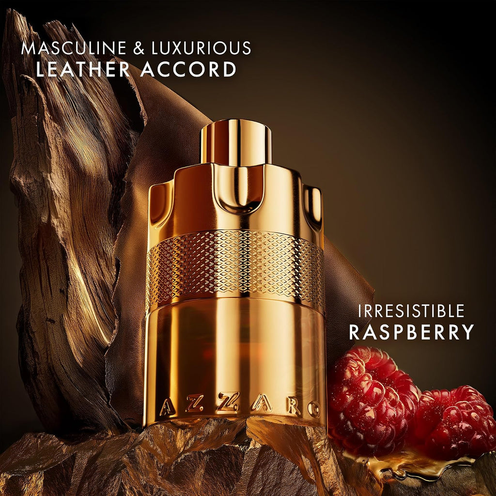 Azzaro - Forever Wanted Elixir - Mens Cologne - With Notes of Raspberry, Cardamom, and Leather Accord
