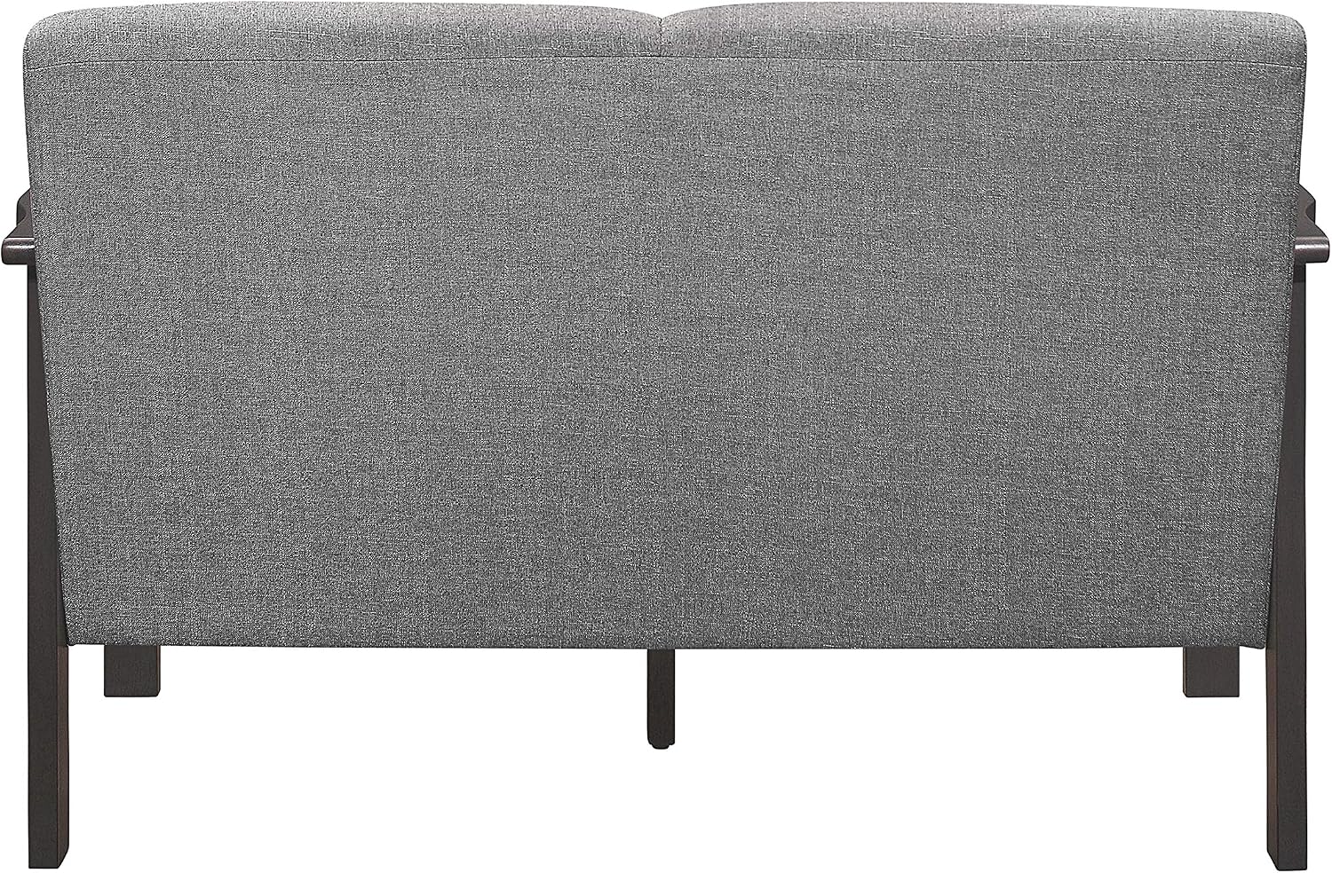 Lexicon Noel 49.5' W Fabric Living Room Sofa Loveseat, Gray