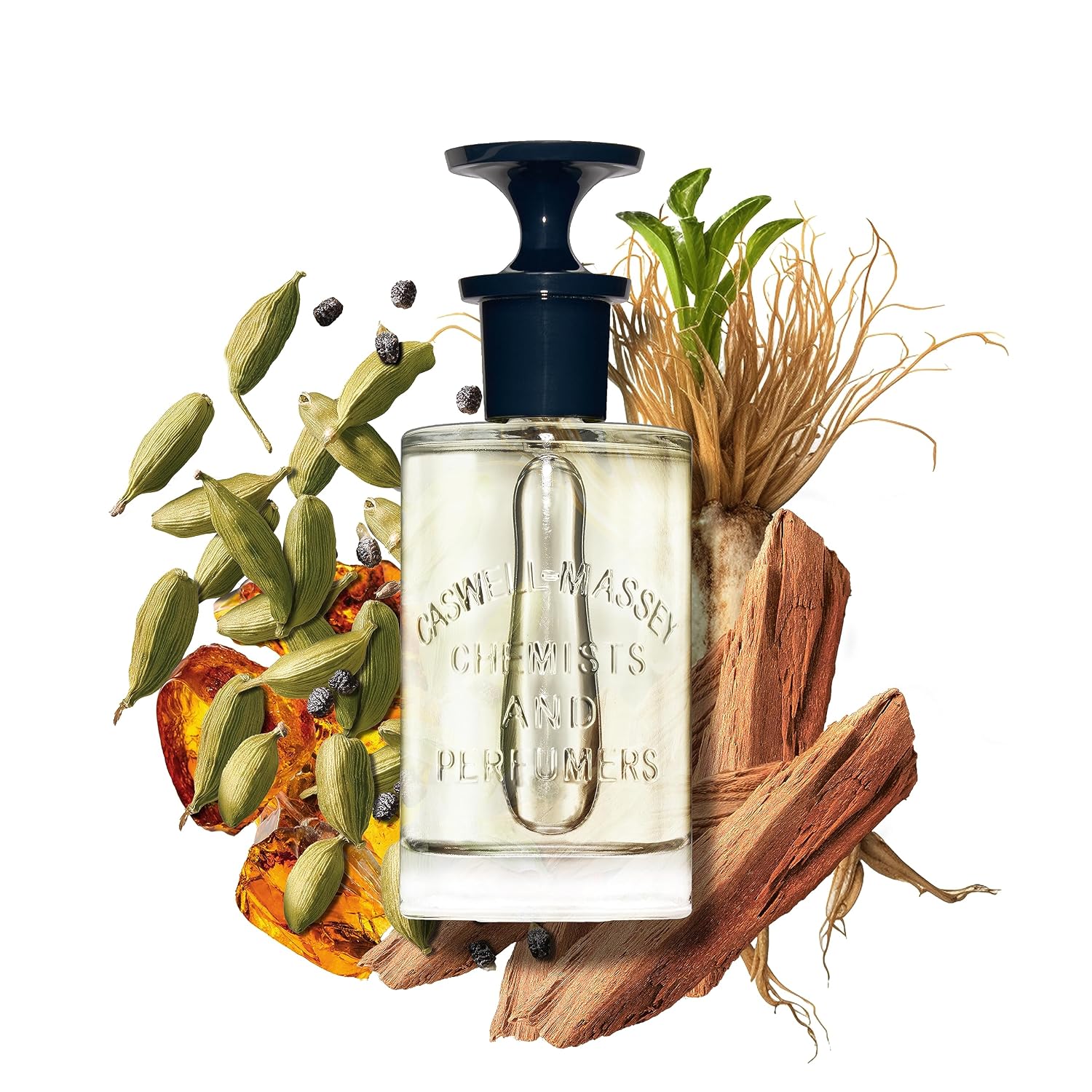 Caswell-Massey 2571 Eau de Parfum Spray, Warm Sandalwood & Bergamot Scent, Fragrance for Men & Women, Made in USA, 3.4 Oz