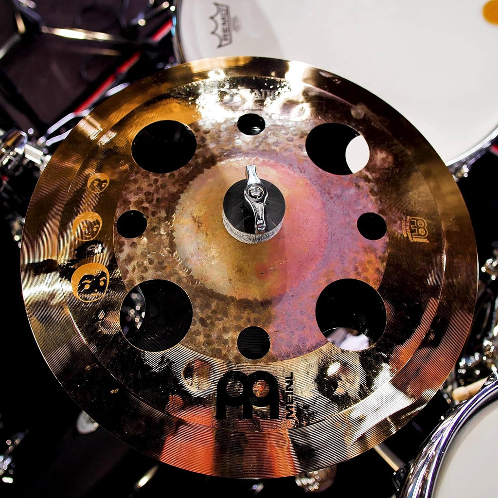 Meinl Cymbals Byzance/Classics Custom Luke Holland Artist Concept Model Baby Stack, 10'/12' — 2-YEAR WARRANTY