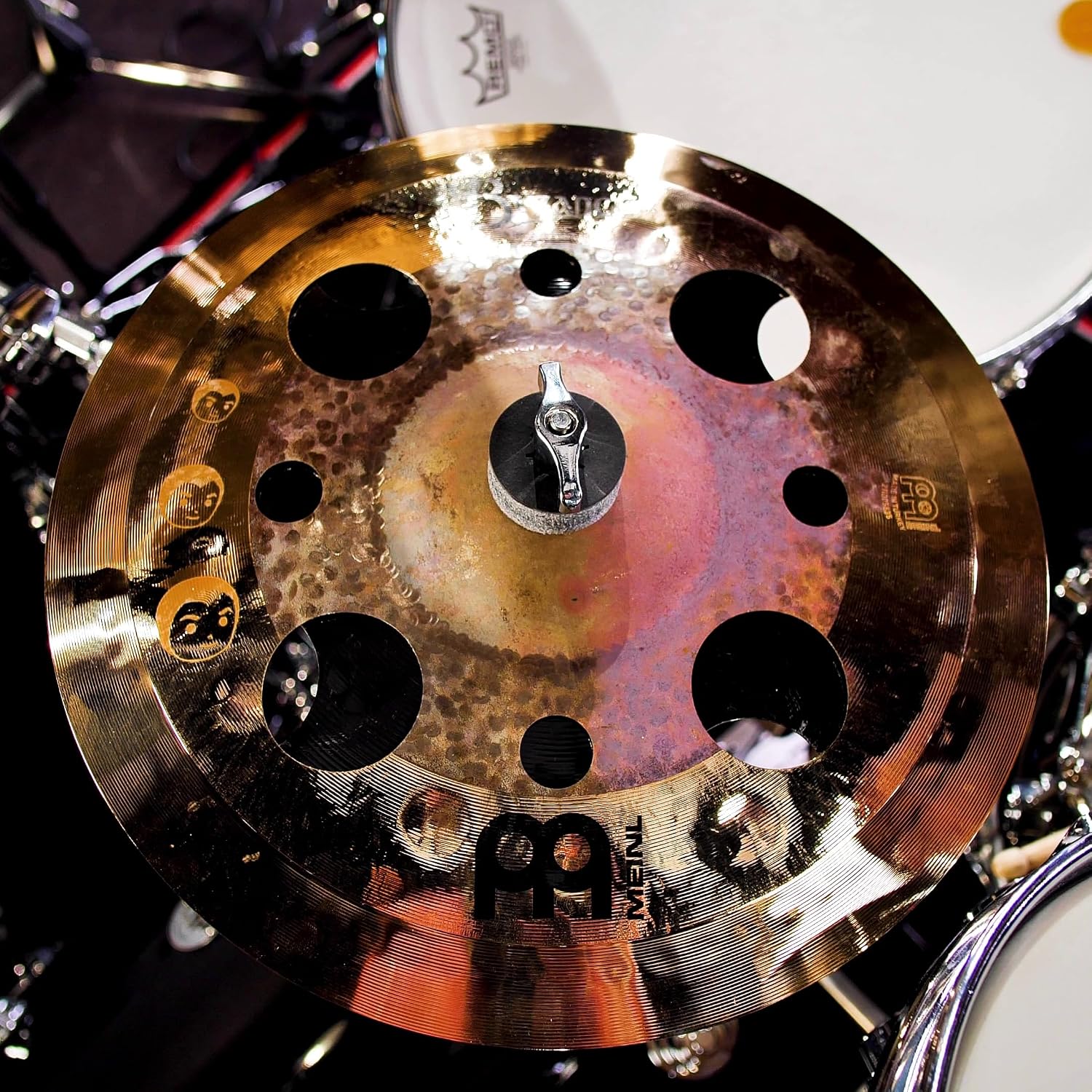 Meinl Cymbals Byzance/Classics Custom Luke Holland Artist Concept Model Baby Stack, 10'/12' — 2-YEAR WARRANTY