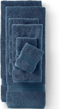 Lands' End Supima Towel Bering Sea Blue Towel Set, 6 Piece