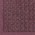 WaterHog Fashion Mat | Commercial-Grade Entrance Mat with Fabric Border – Indoor/Outdoor, Quick Drying, Stain Resistant Door Mat (Bordeaux, 4' x 6')